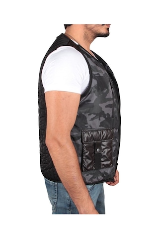 Tom Free Store Erkek Kamuflaj Spor Yelek