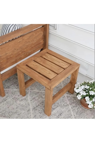 Ahşap Bahçe Sehpası 2094 Kahve