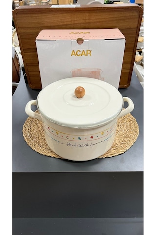 Made Wıth Love Emaye Kızartma Tenceresi - 24 Cm Çok Renkli