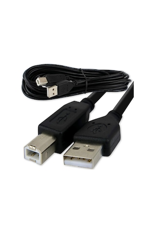 1,5 Metre Usb Epson Uyumlu Yazıcı Printer Ara Kablosu