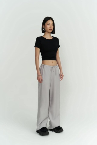 Mai Collection Mai Studios Co. Paris Gri Basic Pantolon Gri