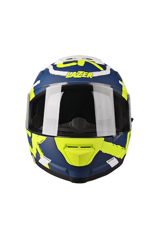 Güneş Vizörlü Çift Kabuk Full Face Lazer Rafale Kask