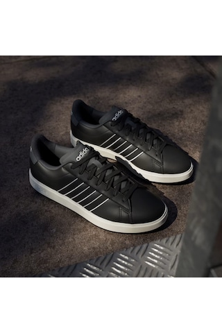 Adidas Grand Court 2.0 Erkek Spor Ayakkabı Js1739 Siyah