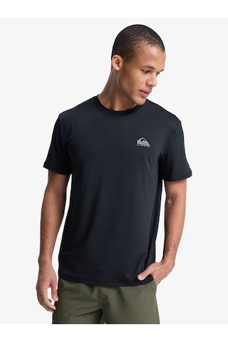 Quiksilver Quıksılver Caecılıan Erkek Anthracite - Solid T-shırt Eqyzt08292-11783 Siyah