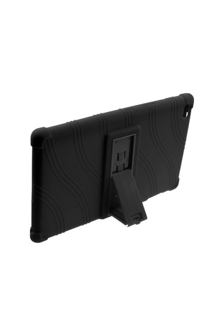 Tab 4 8 Tb-8504 Standlı Silikon Kılıf Ultra Koruma Kılıf- 5775 - Hs08378954-7626 Siyah Siyah
