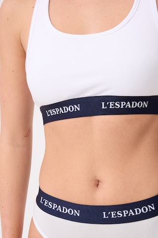 Racer Crop Top Racer Back Crop Top -3085 Beyaz