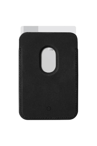Spigen Apple Magsafe Apple iPhone Uyumlu 15 / Apple iPhone Uyumlu 14 / Apple iPhone Uyumlu 13 / Apple iPhone Uyumlu 12 Serisi İçin 3 Kart Hazneli Cüzdan Valentinus Black - Teşhir