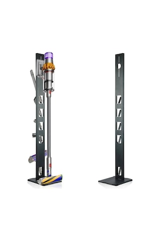 Uyumlu Dikey Süpürge Standı Siyah Renk V15 - V12 - V11 - V1 Siyah