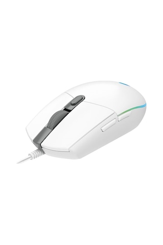 Logitech G G102 Lightsync Kablo Gaming Mouse Beyaz