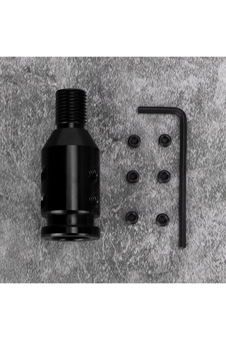 Padalink Araba Vites Kolu Adaptörü 12x1.25, Universal Alüminyum Vites Dönüştürücü, Mavi - Anti-korozif Ve Tüketim Dayanıklı