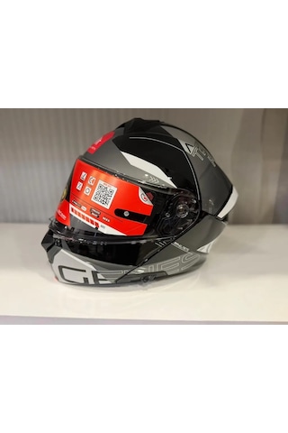 Mt Helmets Mt Genesis Sv Atempo B2 Motosiklet Kaskı Gri Siyah