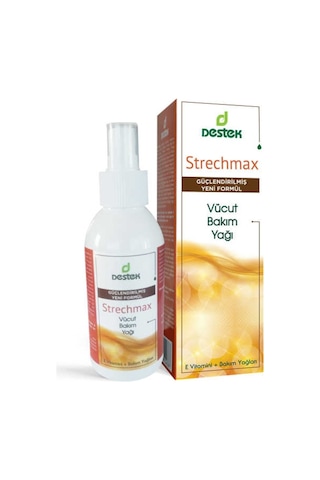 Destek Strechmax Vücut Bakım Yağı 150 ML