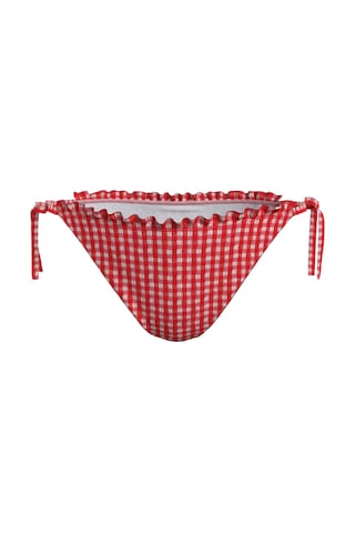 Tommy Hilfiger Strıng Sıde Tıe Chee Kadın Kırmızı Bikini Altı