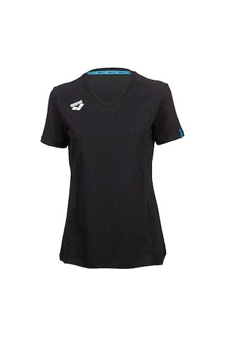 Arena Team Panel Kadın Siyah Günlük Stil T-shirt 004892500 1413784 SIYAH
