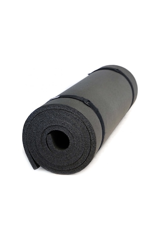 Mobee Hafif Taşıma Askılı 10mm Yoga Matı - Su Geçirmez Kamp Ve Pilates Minderi 180x60 Siyah