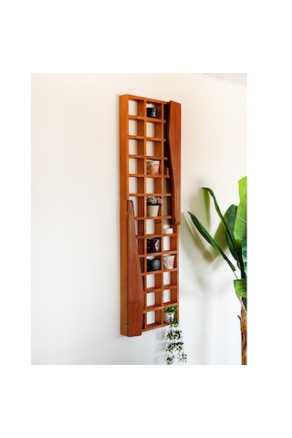 Ahşap Bardak Kupa Rafı & Baharatlık 5100