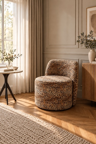 Valerona Leopar 360 Dönen Berjer Koltuk