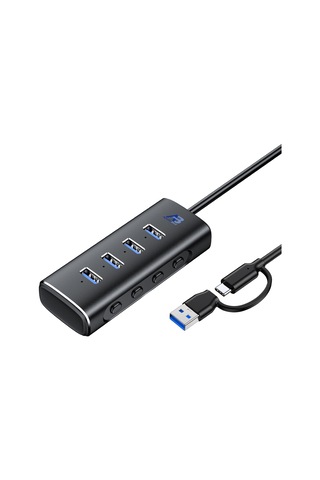 Uhp03-017 Apollobell 4-in-1 Usb-a-hub