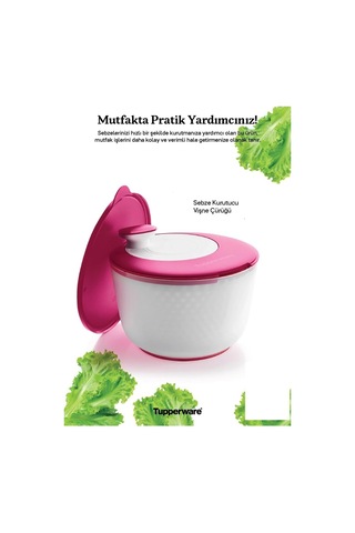 Modern Sebze Kurutucusu 3.9 L Fuşya