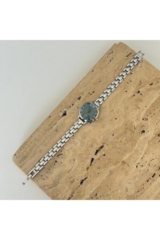Raven Silver Yeşil Saat