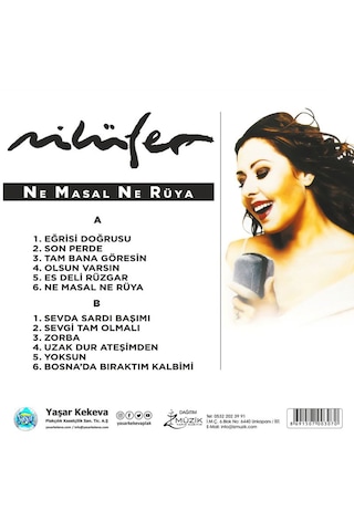 Nilüfer Ne Masal Ne Rüya Plak