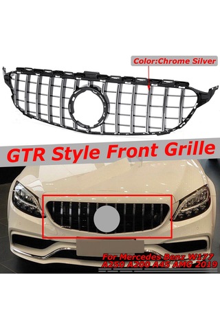 Mercedes W205 Gtr Amg Ön Panjur Izgara 2015-2018 Arası