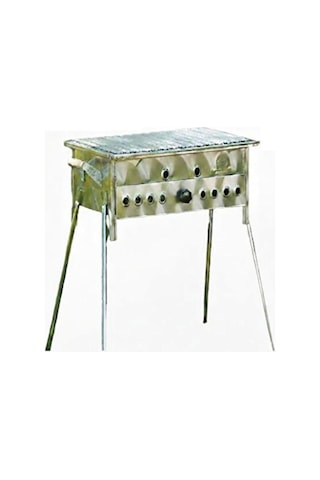 Birçelik Btm-02 Büyük Boy Lav Taşlı Tüplü Mangal 32x54x22 Cm