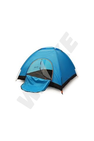 Walke 3 - 4 Kişilik Kolay Kurulum Kamp Çadırı  200 x 200 x 135 CM Mavi