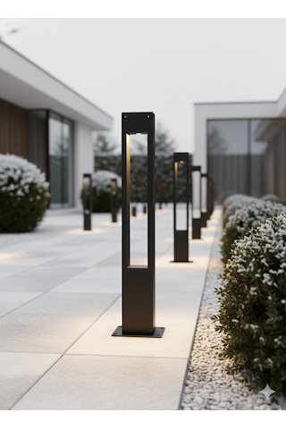 Vita Alüminyum Peyzaj Bahçe Aydınlatma Bollard