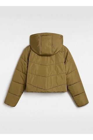 Vans Vn000h5ecuq1-mte Foundry Crop Puff Yağ Yeşili Mont Kadın Gothic Olive