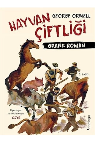 Gökevi Hayalet Gezileri + Tenten'in Maceraları 17 - Ay'a Ayak Basıldı + Hayvan Çiftliği - Grafik Roman Karton Kapak