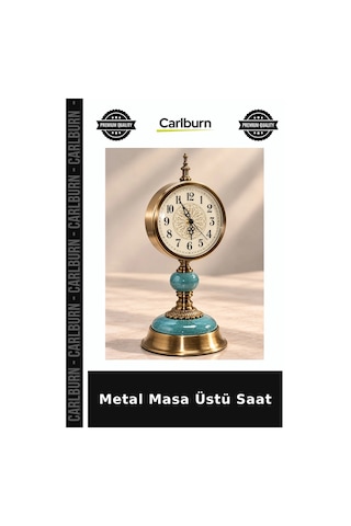 Metal Masa Üstü Saat Salon Saati Yeni İş Hediyesi Dekoratif Aksesuar Çok Renkli