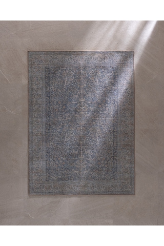 Madame Coco Eustache Halı - Mavi - 200x300 Cm 8684427334980 Çok Renkli
