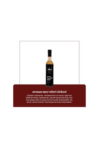 Alta Naturel Doğal Fermente Orman Meyveleri Sirkesi 250 ML