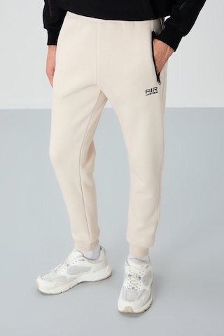 Tommy Life Cesar Bej Cepli Şardonlu Erkek Eşofman Alt - 84929 Bej