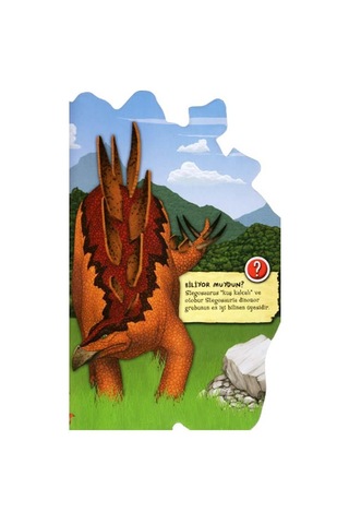 Şekilli Dinozorlar - Stegosaurus- Çiçek Yayıncılık