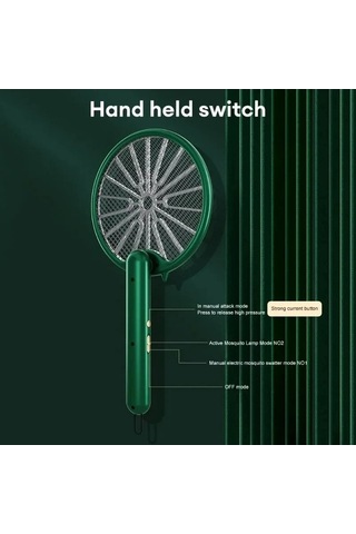 Zyzqstore 1 Adet Elektrikli Sinek Sinek Öldürücü Usb Şarj Edilebilir Lamba