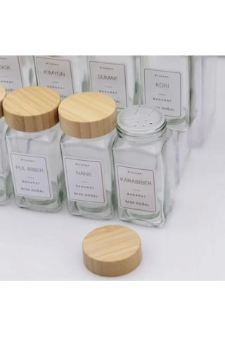 Mien Men 711908 Cam Baharat Seti 12 Li Çok Renkli