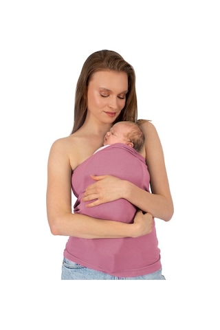 Sevi Bebe Art 573 Anne Sıcaklığı Sling Pembe