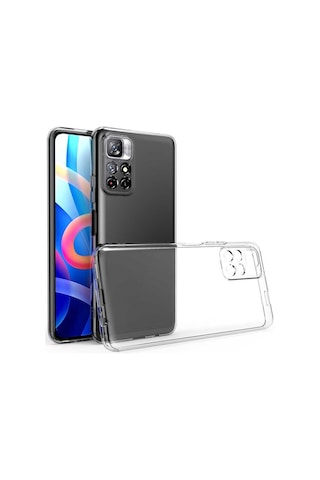 Xiaomi Poco M4 Pro Kılıf Kamera Korumalı Süper Silikon Kılıf