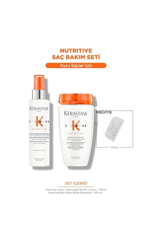 Kerastase Nutritive Saç Bakım Seti - Şampuan & Termik Losyon