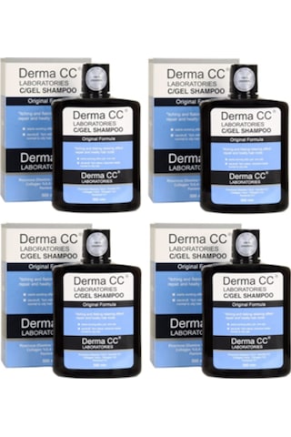 Derma Cc Laboratories C Gel Şampuan 4 x 500 ML