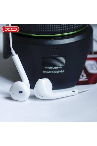 Ep13 Lightning Apple Uyumlu iPhone Kablolu Kulaklık Bluetooth Destekli Ekstra Bass Mikrofonlu Ses Kontrol Tuşlu Şeffaf