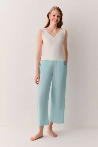 Suwen Minty Atlet Pantolon Pijama Takımı Sh26544660a1141 Yeşil