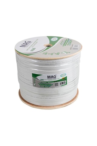 Mag Rg59 Fa Mini Dual Bitişik Kablo 300 Mt