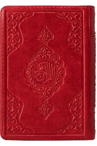Hafız Boy Kur'an-ı Kerim (Kırmızı, Kılıflı, Mühürlü, 2 Renk)