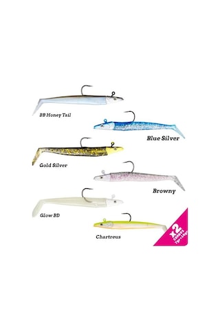 Fujin Zand Eel 11cm 7gr-14 Gr Double Body+head Silikon Balık