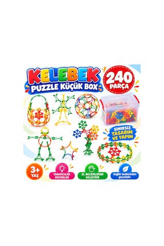 Puzzle Küçük Box 240 Parça Çok Renkli