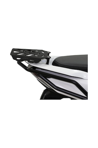 GP Kompozit Honda PCX 125 2011-2025 Uyumlu Çanta Demiri Siyah