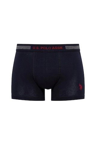 U.S. Polo Assn. U.s Polo Assn. 90004 Erkek Battal 3'lü Boxer-lacivert&grimelanj&beyaz Lacivert